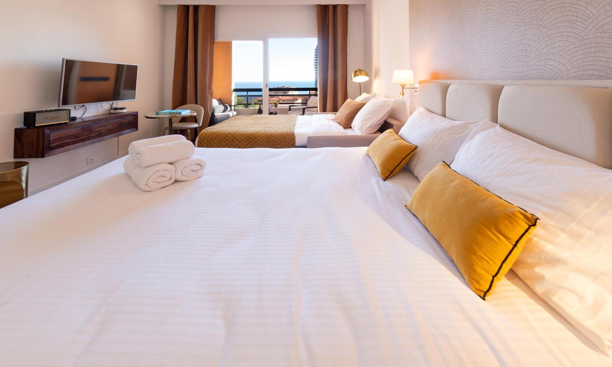 Monaco Border Luxury Suite - Sea View - Pool Beausoleil Esterno foto